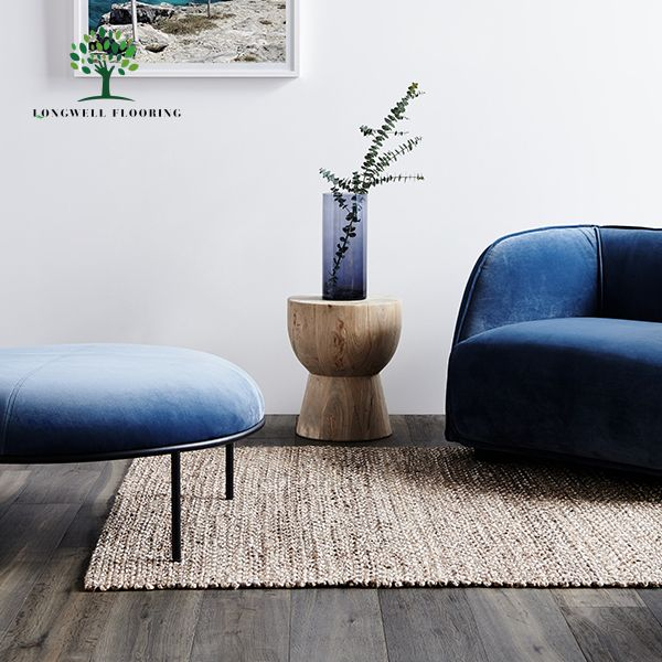 LWD-EB012 Lantai Kayu Oak Eropah Potongan Gergajian dengan Warna Reaktif Kimia