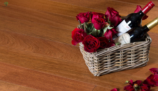 LWD-EB039 Lantai Kayu Kejuruteraan Kayu Jatoba