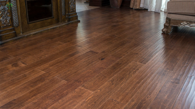 LWD-EB036 Lantai Kayu Pepejal Kayu Birch