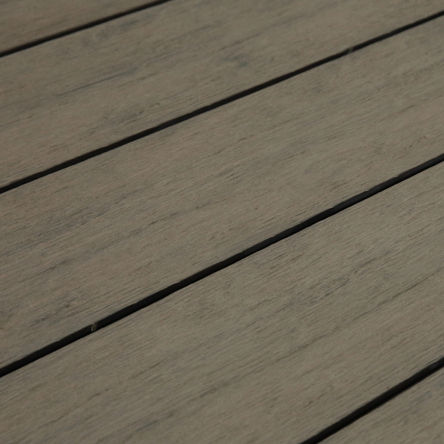 LWD-E5100 Penyesuaian Luar Tahan Lama Tahan Air Luar Teres Bersama Penyemperitan Papan Decking WPC 